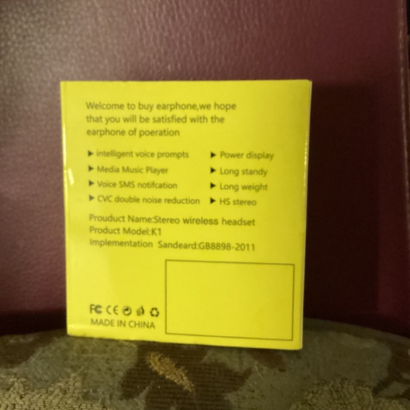 Wireless Bluetooth Model:K1 - Picture 2 of 5